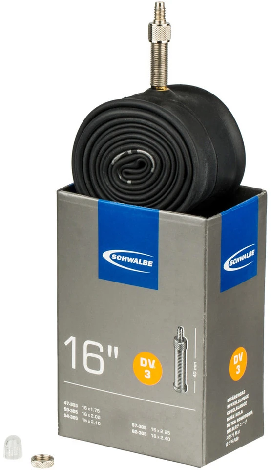 Schwalbe Chambre à Air 3 Pour 16" 5 Schwalbe Chambre à Air 3 Pour 16" – Image 3