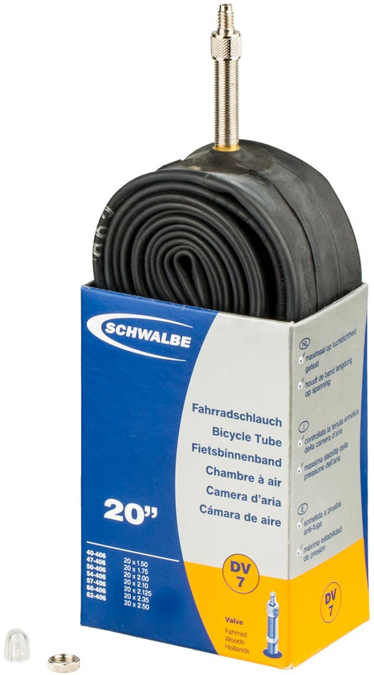 Schwalbe Chambre à Air 7 Pour 20" 5 Schwalbe Chambre à Air 7 Pour 20" – Image 3