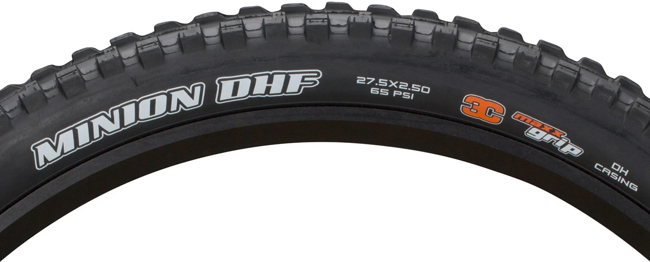 MAXXIS Pneu Souple Minion DHF 3C MaxxGrip Downhill WT TR 27,5" 5 MAXXIS Pneu Souple Minion DHF 3C MaxxGrip Downhill WT TR 27,5" – Image 3