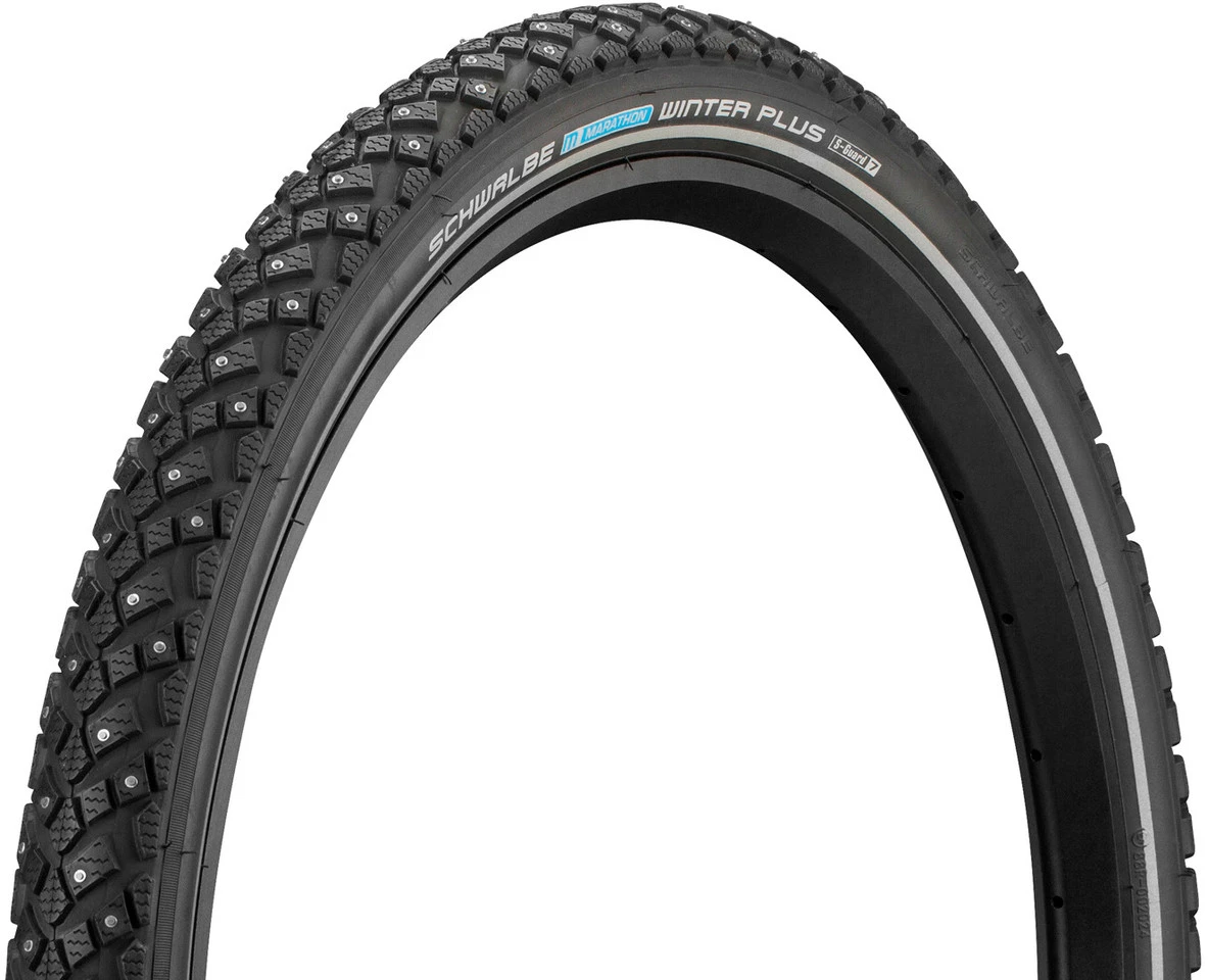 Schwalbe Pneu Rigide Clouté Marathon Winter Plus 26" 3 Schwalbe Pneu Rigide Clouté Marathon Winter Plus 26"