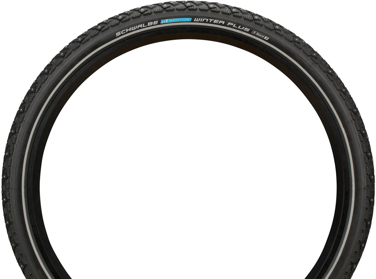Schwalbe Pneu Rigide Clouté Marathon Winter Plus 26" 4 Schwalbe Pneu Rigide Clouté Marathon Winter Plus 26" – Image 2