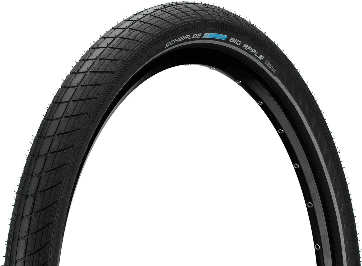 Schwalbe Pneu Rigide Big Apple Performance 26" 3 Schwalbe Pneu Rigide Big Apple Performance 26"