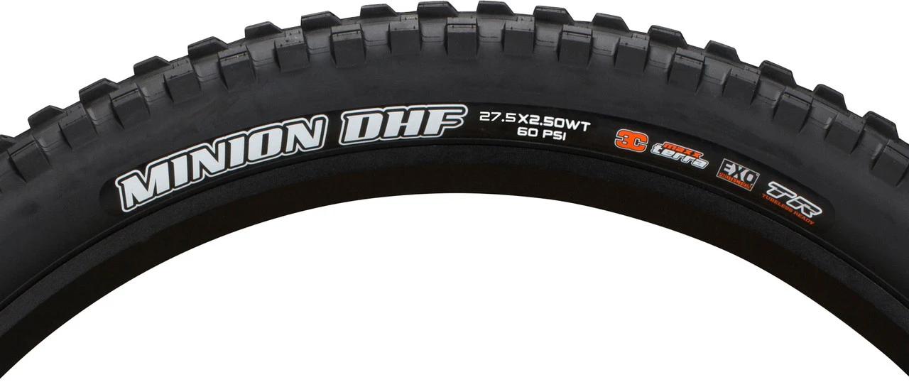 MAXXIS Pneu Souple Minion DHF 3C MaxxTerra EXO WT TR 27,5" 5 MAXXIS Pneu Souple Minion DHF 3C MaxxTerra EXO WT TR 27,5" – Image 3