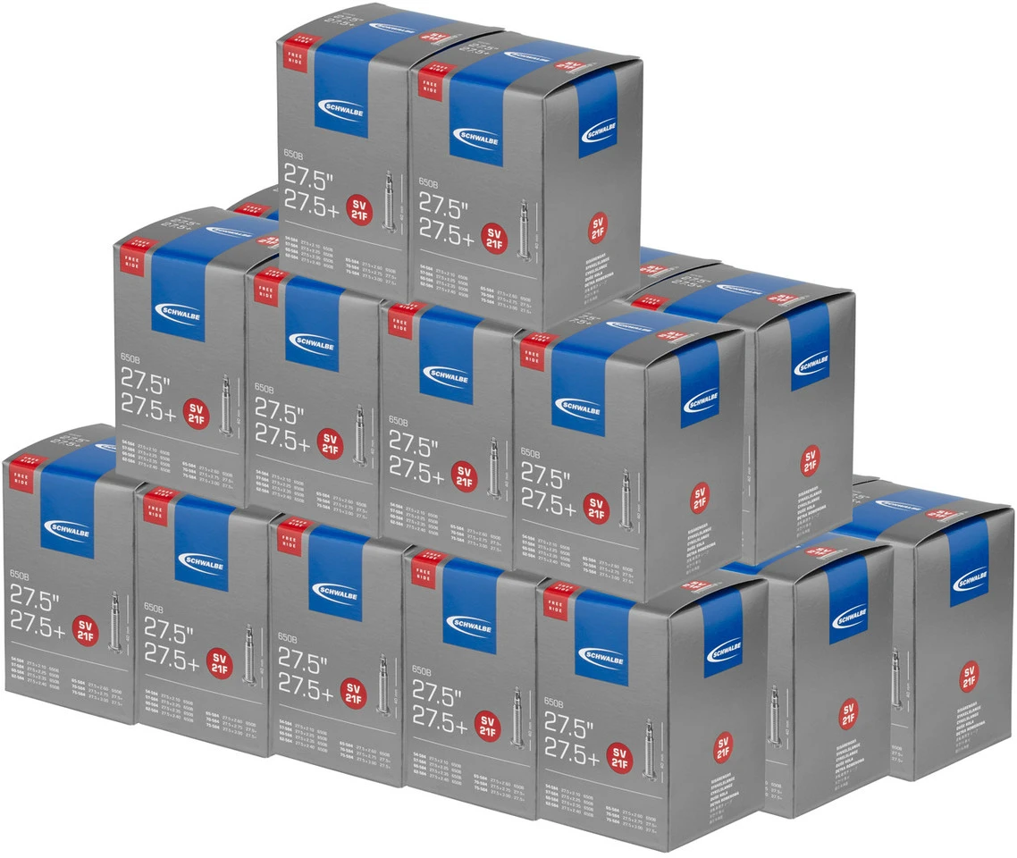 Schwalbe Chambre à Air 21F Pour 27,5+ Freeride - 25 Pièces 3 Schwalbe Chambre à Air 21F Pour 27,5+ Freeride - 25 Pièces