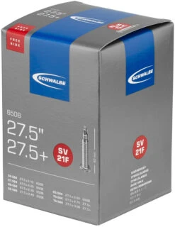 Schwalbe Chambre à Air 21F Pour 27,5+ Freeride - 5 Pièces -Accessoires De Vélo 272367