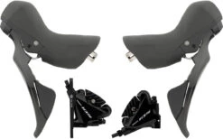 Shimano Set De Freins à Disque Av+arr 105 BR-R7070 + ST-R7025