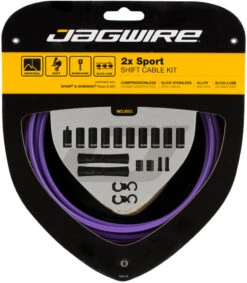 JAGWIRE Set De Câble De Vitesses 2X Sport 20 JAGWIRE Set De Câble De Vitesses 2X Sport -Accessoires De Vélo 319251