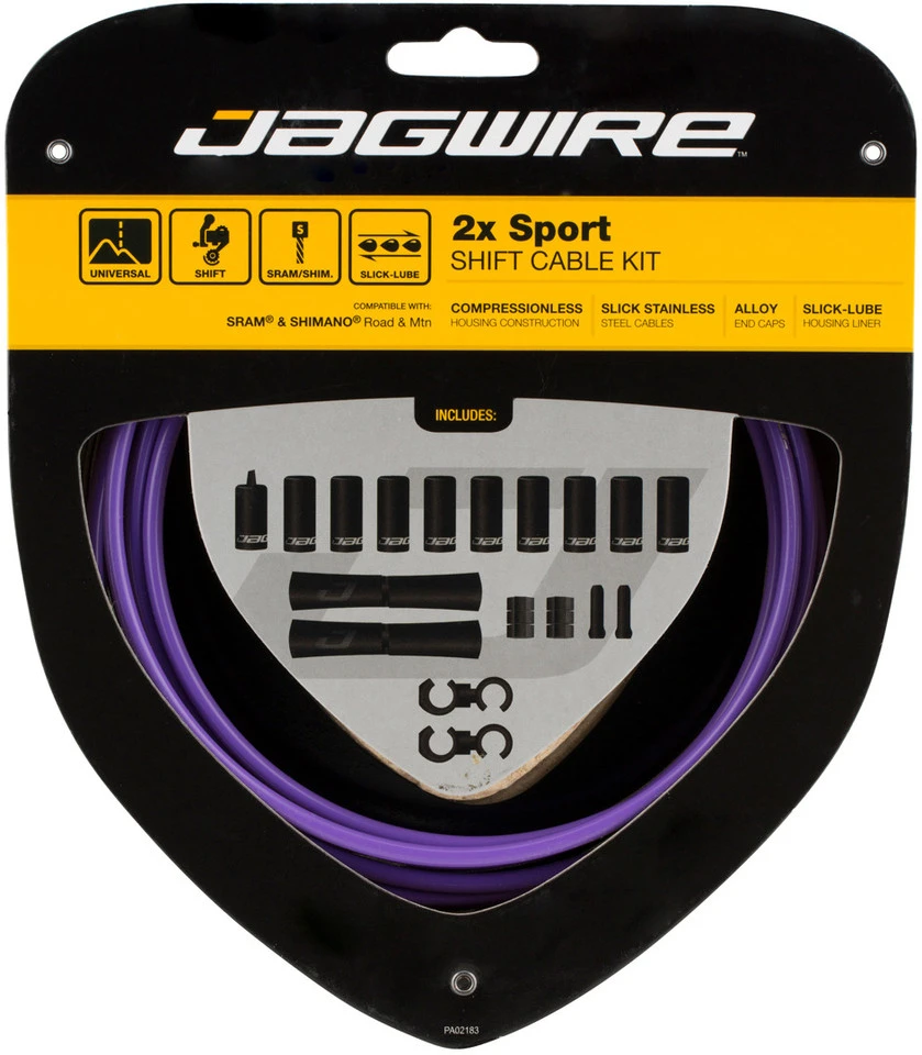 JAGWIRE Set De Câble De Vitesses 2X Sport 5 JAGWIRE Set De Câble De Vitesses 2X Sport – Image 3