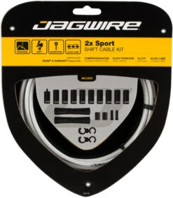 JAGWIRE Set De Câble De Vitesses 2X Sport 22 JAGWIRE Set De Câble De Vitesses 2X Sport -Accessoires De Vélo 319253