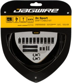 JAGWIRE Set De Câble De Vitesses 2X Sport 28 JAGWIRE Set De Câble De Vitesses 2X Sport -Accessoires De Vélo 319259