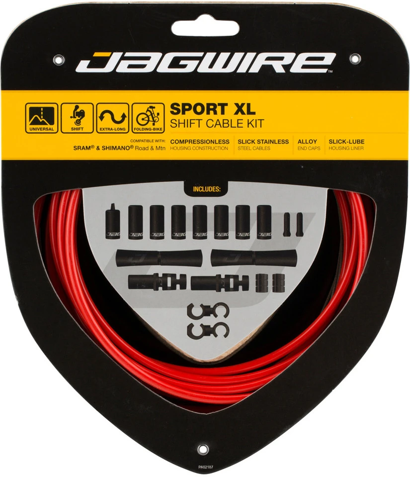JAGWIRE Set De Câbles De Vitesses Sport XL 9 JAGWIRE Set De Câbles De Vitesses Sport XL – Image 7