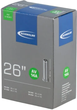 Schwalbe Chambre à Air 14A XXLight Pour 26" 7 Schwalbe Chambre à Air 14A XXLight Pour 26" -Accessoires De Vélo 321590