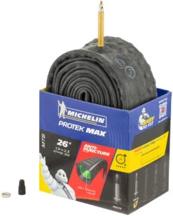 Michelin Chambre à Air C4 Protek Max VTT Pour 26" 8 Michelin Chambre à Air C4 Protek Max VTT Pour 26" -Accessoires De Vélo 347807