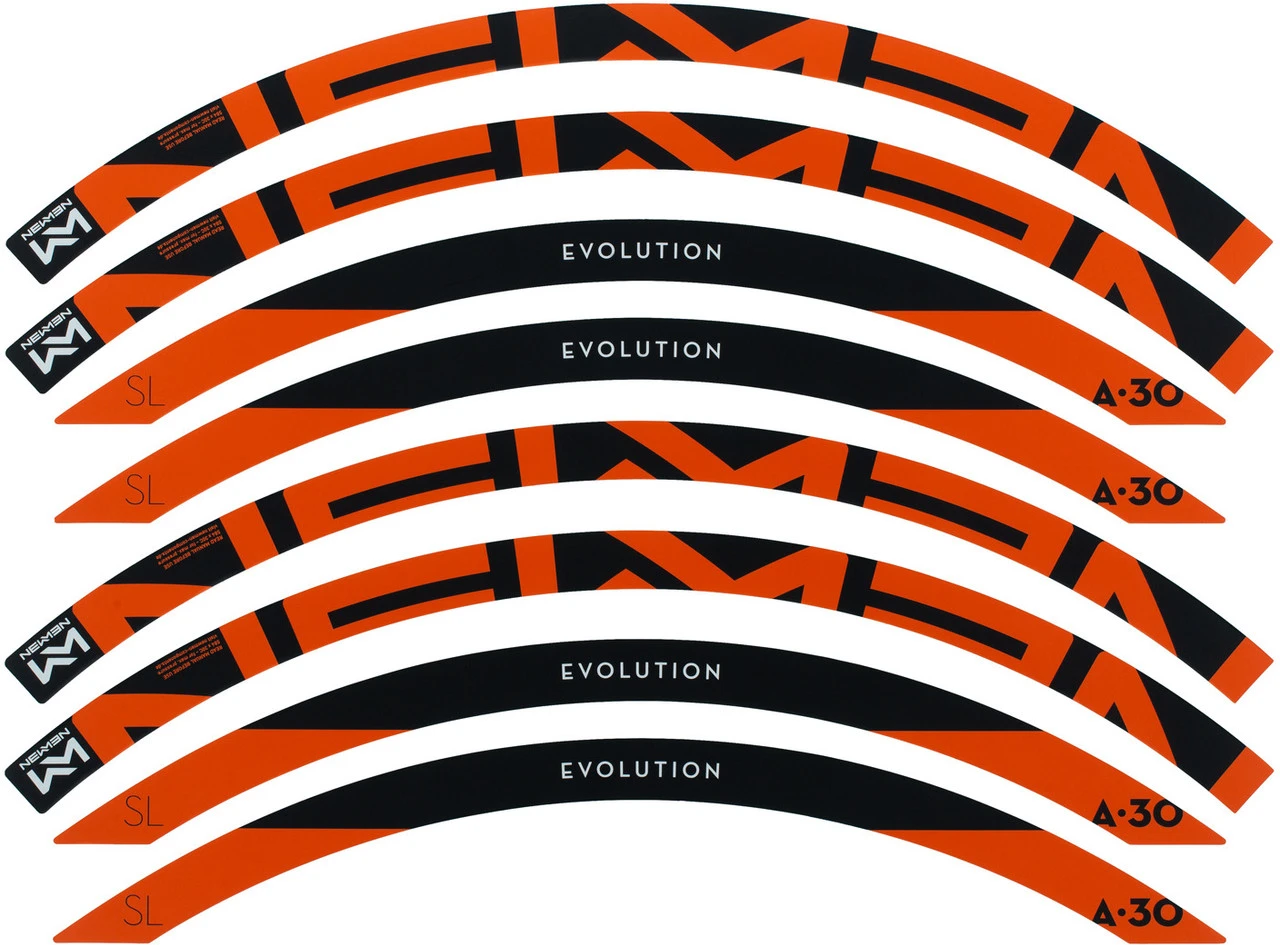 Newmen Kit D'Autocollants Pour Jantes A.30 3 Newmen Kit D'Autocollants Pour Jantes A.30