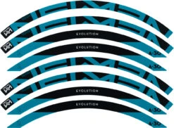 Newmen Kit D'Autocollants Pour Jantes A.30 8 Newmen Kit D'Autocollants Pour Jantes A.30 -Accessoires De Vélo 354085