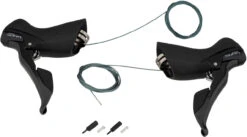 Shimano Set De Levier De Freins/Vitesses Av+arr Sora STI ST-R3000 2/9 Vitesses 9 Shimano Set De Levier De Freins/Vitesses Av+arr Sora STI ST-R3000 2/9 Vitesses -Accessoires De Vélo 355753