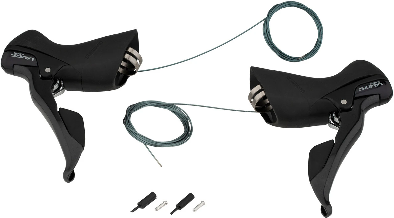 Shimano Set De Levier De Freins/Vitesses Av+arr Sora STI ST-R3000 2/9 Vitesses 6 Shimano Set De Levier De Freins/Vitesses Av+arr Sora STI ST-R3000 2/9 Vitesses – Image 4